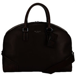 Ted Baker Promsey Leather Holdall, Chocolate